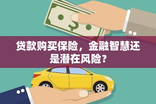 璧山贷款购买保险，金融智慧还是潜在风险？