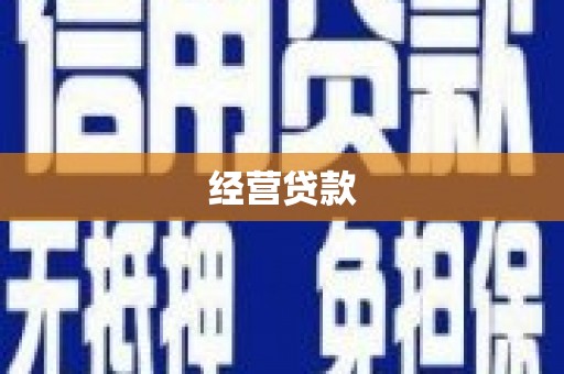 无极经营贷款