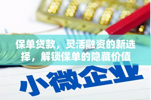 亭湖保单贷款，灵活融资的新选择，解锁保单的隐藏价值