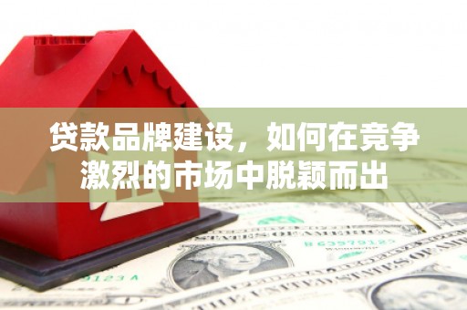 黄平贷款品牌建设，如何在竞争激烈的市场中脱颖而出