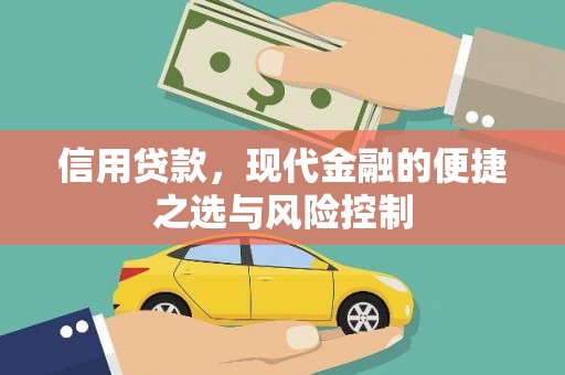 阳泉信用贷款，现代金融的便捷之选与风险控制