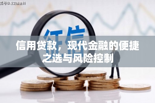 汝州信用贷款，现代金融的便捷之选与风险控制