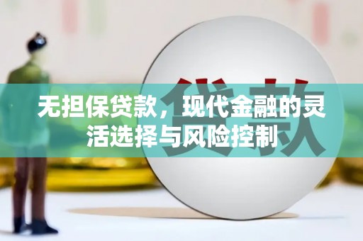 七美无担保贷款，现代金融的灵活选择与风险控制