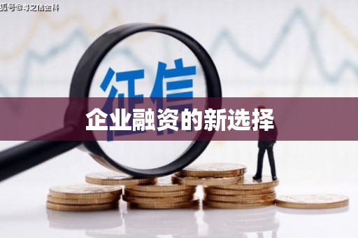 冕宁企业融资的新选择
