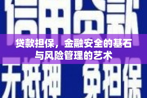 富蕴贷款担保，金融安全的基石与风险管理的艺术
