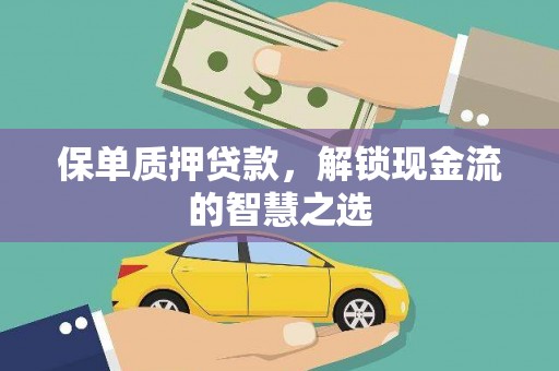 宝鸡保单质押贷款，解锁现金流的智慧之选